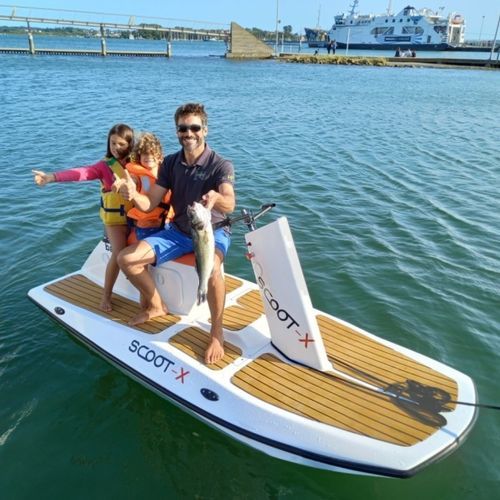 电动水上摩托车 - Scoot-X - WATT & BOAT - 落座 / 三人座 / 10 - 20 cv