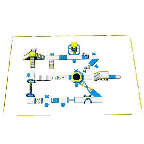 滑梯水上玩具 - 35*25m - RPG s.r.l. - 游乐场 / 蹦床 / 坡道