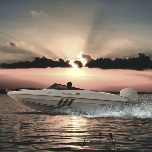 舷外小快艇 - 19 GTO - Fletcher Boats - 双控制台 / Bow Rider / 开放式