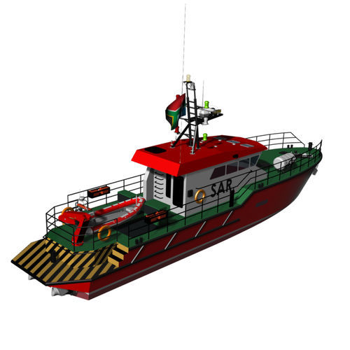 巡逻艇专业船 - Hurricane 21 - KND Naval Design - 救生船 / 舷内喷水式推进器 / 铝制