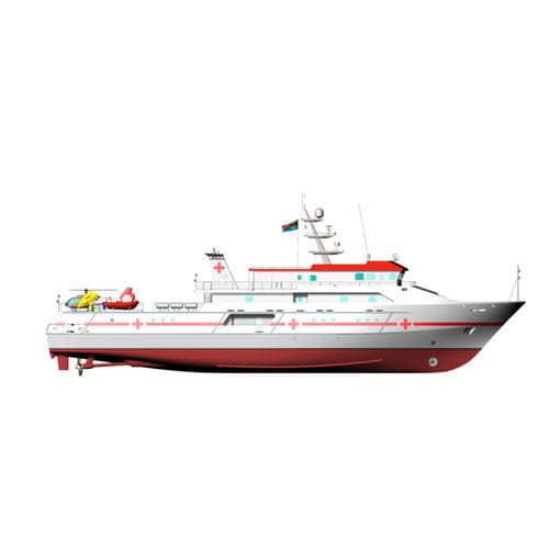 救援船 (SAR) / 医院 - Seasaver 59 - KND Naval Design - 铝制