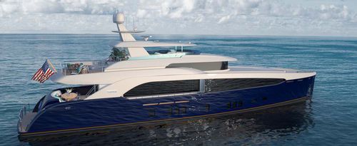 巡游超级游艇 - 112' RPH - Burger Boat Company - 高台驾驶室 / 4舱 / 排水船体