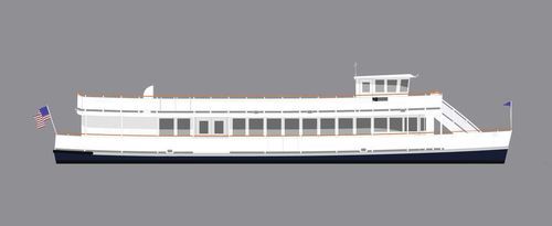 巡游载人渡轮 - LENA - Burger Boat Company - 钢 / 观光游船