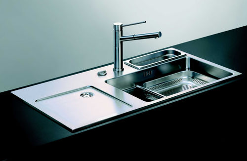 长方形水槽 - Gastronorm Sink 980 - GN ESPACE GALLEY SOLUTIONS LTD. - 不锈钢 / 船用