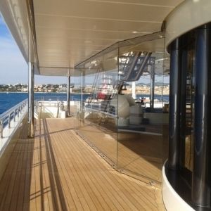 游艇玻璃隔板 - GL YACHTVERGLASUNG GMBH - 耐火