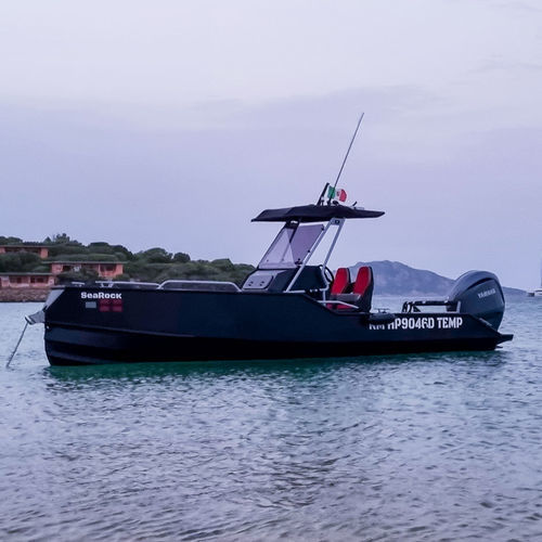 舷外敞开艇 - XR7 - SeaRock Boats SRL - 双引擎 / 滑行船身 / 中央控制台