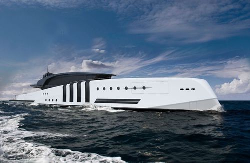 巡游巨型游艇 - 111m - Brythonic Yachts - 铝制 / 带泳池 / 带直升机降落坪