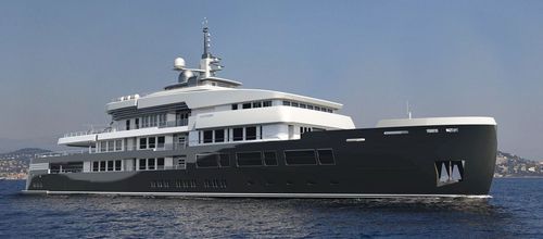 巡游巨型游艇 - 75m - Brythonic Yachts - 钢 / 铝 / Ice-class