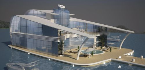 浮桥建筑 - VIP Villas - Brythonic Yachts