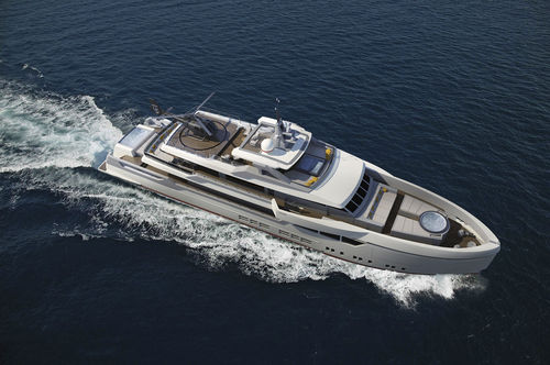巡游超级游艇 - 45m - Brythonic Yachts - 钢 / 铝 / 带泳池