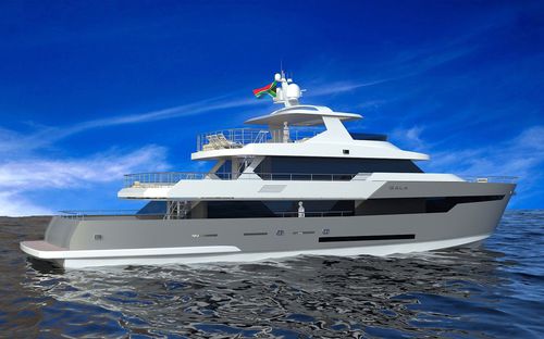 巡游机动游艇 - 30m - Brythonic Yachts - 铝制