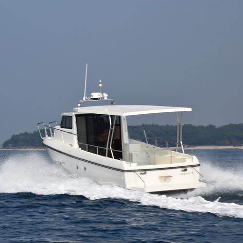 专业捕鱼船专业船 - FISHERLINE 35 PRO - Marservis - 舷内 / 刚性船体