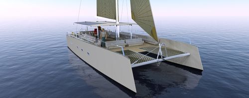 双体帆船 - NAVIS 50 - NAVIS LR - 海岸巡游 / 游览 / 2舱