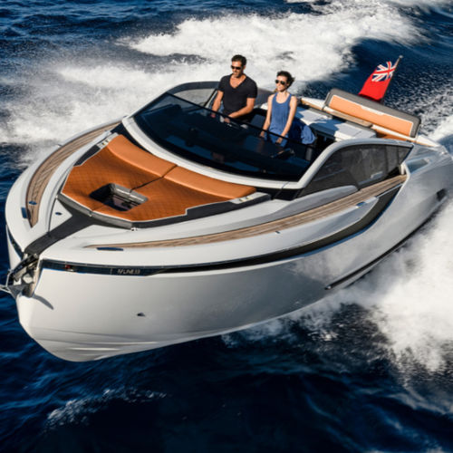 舷内快艇 - F//LINE 33 - Fairline - 柴油 / 双引擎 / 开放式