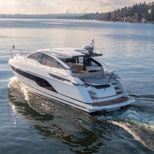 舷内快艇 - TARGA 45 GT - Fairline - 柴油 / 双引擎 / 硬顶