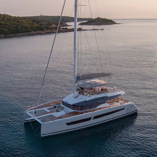 双体船帆船游艇 - Alegria 67 - Fountaine Pajot Catamarans - 巡游 / 6舱 / 尾部开放式
