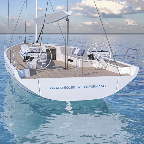 快速巡游帆船游艇 - GS 52 - Grand Soleil Yachts - 帆船比赛 / 3舱 / 尾部开放式