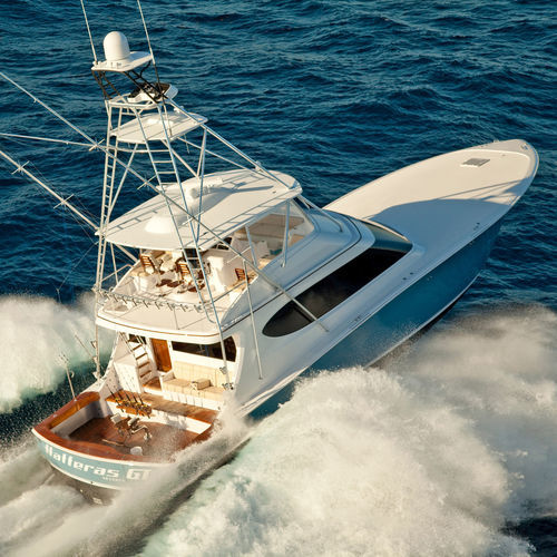 钓鱼运动机动游艇 - GT 70 - Hatteras Yachts - 飞桥 / 3舱