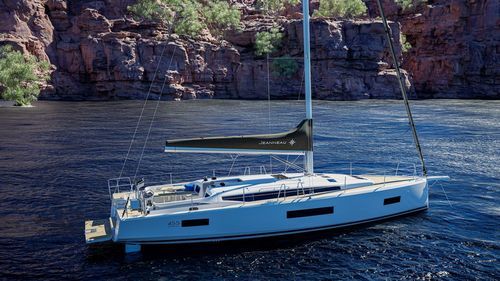 巡游帆船 - Sun Odyssey 455 - Jeanneau - Sailboats - 补助帆桁 / 双舵轮