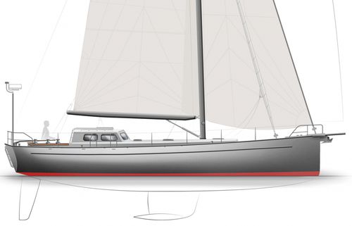 巡游帆船 - BESTEVAER 49ST ZWARTE RAAF - KM Yachtbuilders - 2舱 / 铝制 / 独桅纵帆