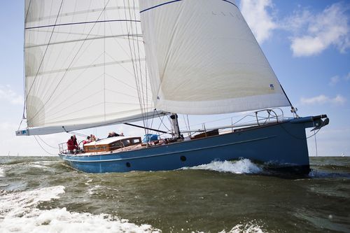 巡游帆船游艇 - BESTEVAER 56ST HANNAH - KM Yachtbuilders - 尾部开放式 / 铝制 / 独桅纵帆