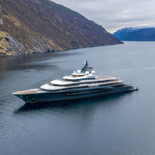 巡游巨型游艇 - HADAR - Lurssen Yachts - 高台驾驶室 / 带泳池 / 带直升机降落坪