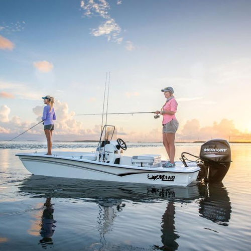 舷外海湾游艇 - PRO 15 CC - Mako Marine - 中央控制台 / 开放式 / 钓鱼运动