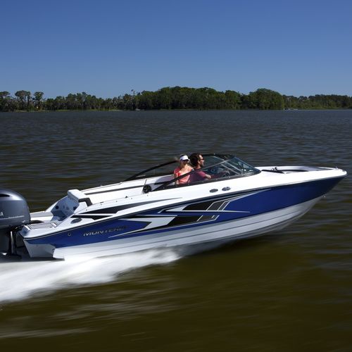 舷外小快艇 - M-225 - Monterey Boats - 双控制台 / Bow Rider / 开放式