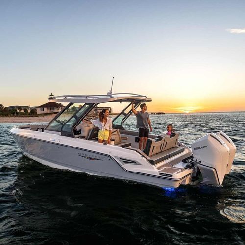 舷外小快艇 - ELITE 30 OB - Monterey Boats - 双引擎 / 双控制台 / Bow Rider