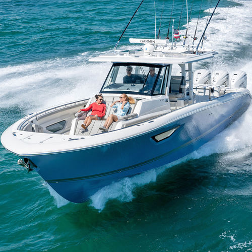 舷外快艇 - S 428 - Pursuit Boats - 四引擎 / 开放式 / 中央控制台