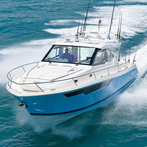 舷外快艇 - OS 445 - Pursuit Boats - 三引擎 / 硬顶 / 近海