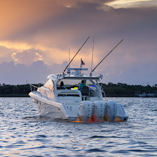 舷外快艇 - OS 405 - Pursuit Boats - 三引擎 / 硬顶 / 钓鱼运动