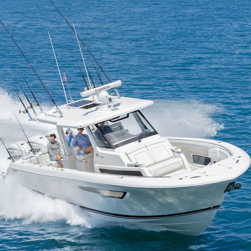 舷外快艇 - S 388 - Pursuit Boats - 三引擎 / 开放式 / 中央控制台