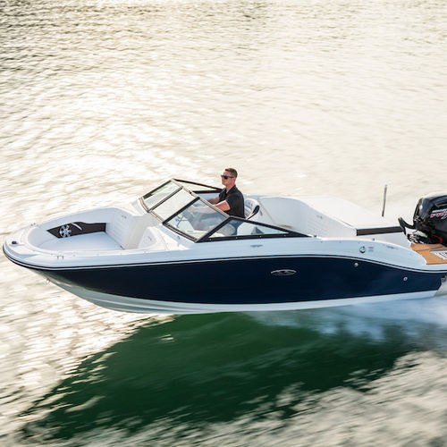 舷外小快艇 - SPX 190 OB - Sea Ray - 双控制台 / Bow Rider / 开放式