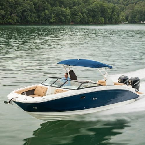 舷外小快艇 - SDX 290 OB - Sea Ray - 双引擎 / 双控制台 / Bow Rider