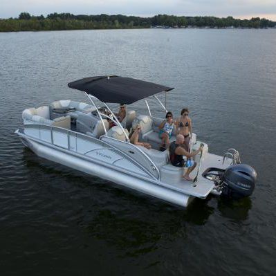 舷外浮桥船 - S5 - Sylvan Pontoons - 最多容纳 14 人