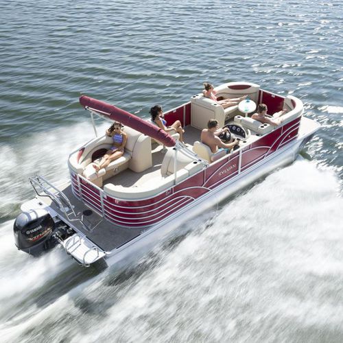 舷外浮桥船 - 820 Cruise - Sylvan Pontoons - 最多容纳 9 人