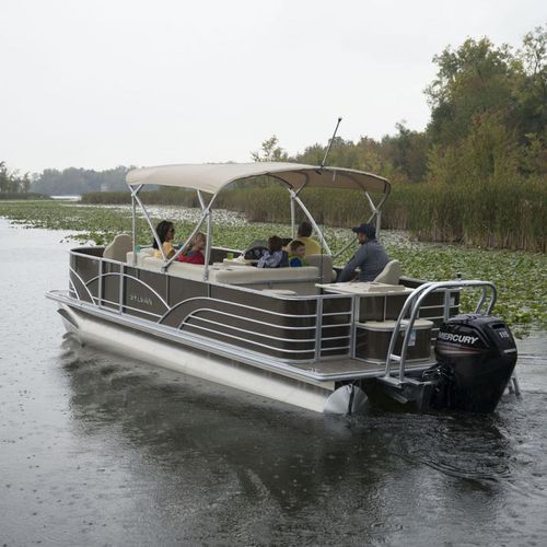 舷外浮桥船 - 820 4-PT - Sylvan Pontoons - 钓鱼运动 / 最多容纳 9 人