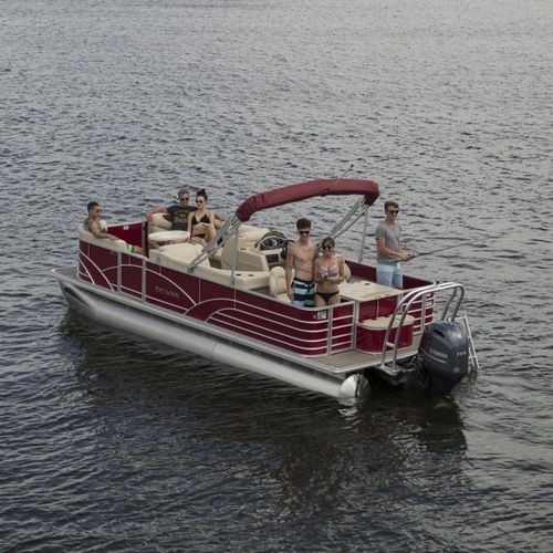 舷外浮桥船 - 8520 4-PT - Sylvan Pontoons - 钓鱼运动 / 最多容纳 10 人