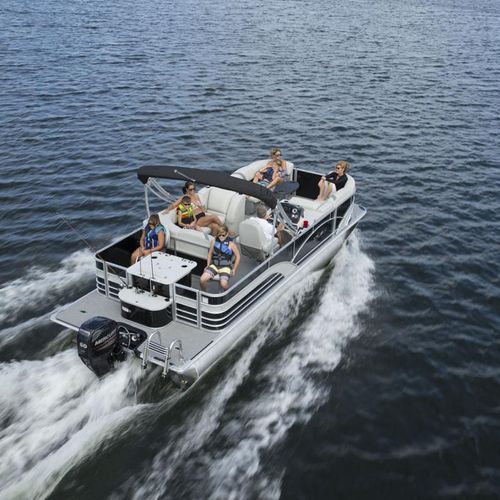 舷外浮桥船 - 8522 Party Fish LE - Sylvan Pontoons - 钓鱼运动 / 最多容纳 12 人