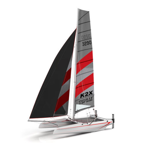 休闲运动双体船 - K2X - Topcat - 帆船比赛 / 训练用 / 单人