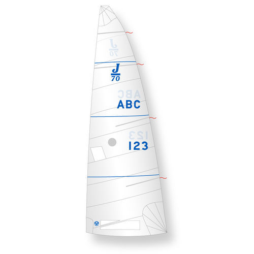 主帆 - F-1 - North Sails Sailmaking - 统一设计组别帆船用 / 聚酯 / J70