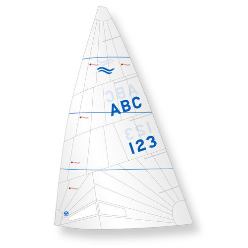 主帆 - GS-1 - North Sails Sailmaking - 统一设计组别帆船用 / 碳纤 / 芬兰人级