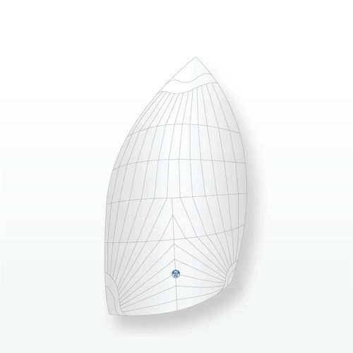 不等边大三角帆 - G2  - North Sails Sailmaking - 不对称大三角帆 / 竞赛帆船用 / 聚酯