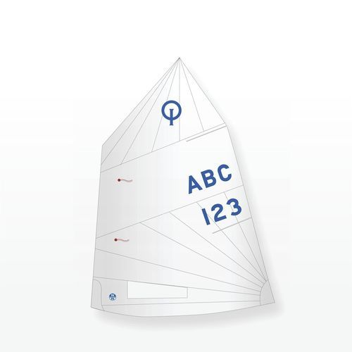 主帆 - V-2 - North Sails Sailmaking - 用于小帆艇 / 横缝 / Optimist 级