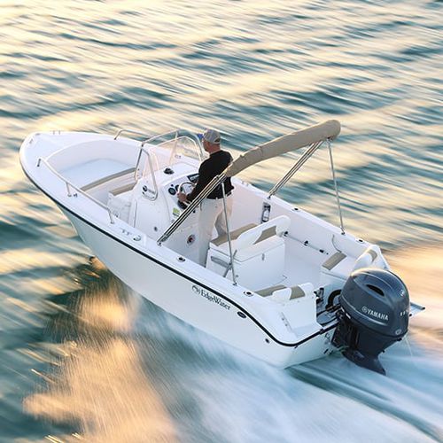 舷外敞开艇 - 170 CC - EdgeWater Power Boats - 中央控制台 / 钓鱼运动 / 最多容纳 6 人