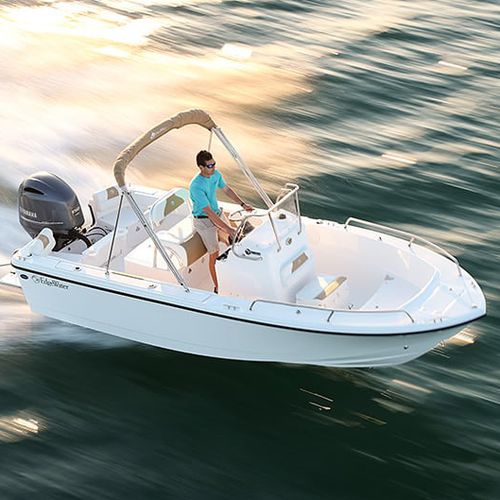 舷外敞开艇 - 188 CC - EdgeWater Power Boats - 中央控制台 / 钓鱼运动 / 最多容纳 7 人