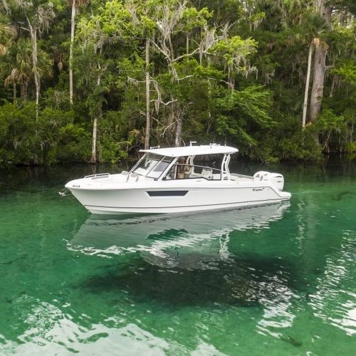 舷外快艇 - 310SC - EdgeWater Power Boats - 双引擎 / 开放式 / 侧边控制台