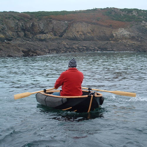 舷外小艇 - CORACLE 190 - Nautiraid - 折叠 / 开放式 / 钓鱼
