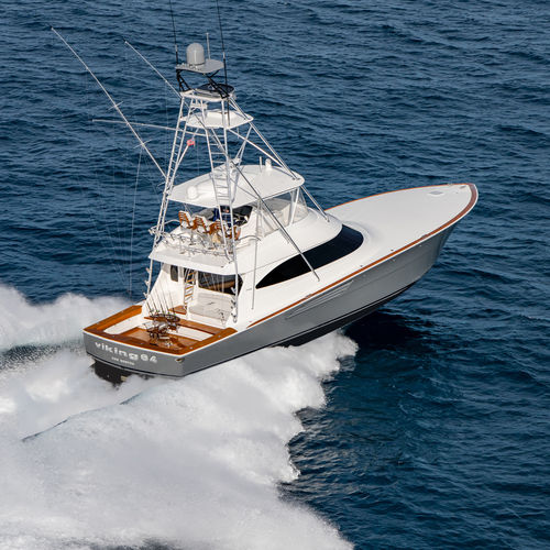 钓鱼运动机动游艇 - 64 C - Viking Yachts - 巡游 / 飞桥 / V型驱动